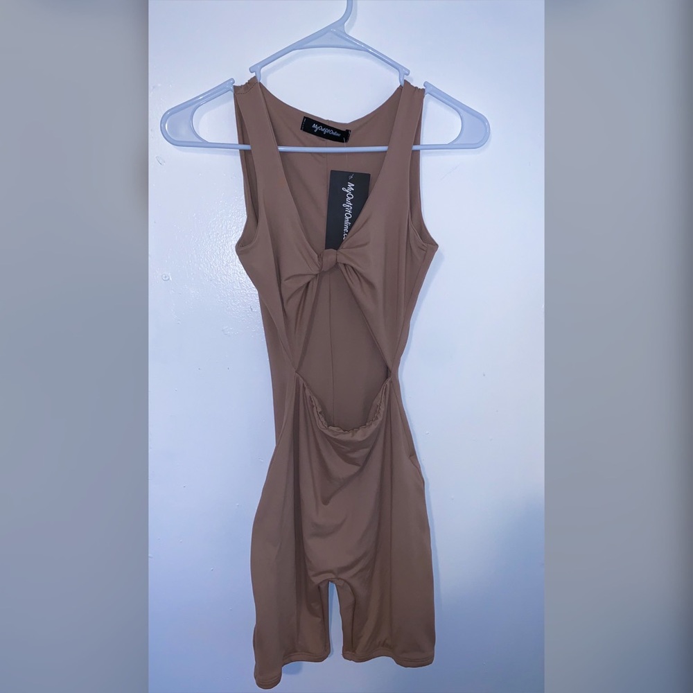 New Nude Romper Size S